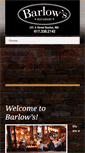 Mobile Screenshot of barlowsrestaurant.com